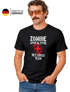 Herren T-Shirt Zombie Apokalypse Rettungsteam Fasching Halloween Verkleidung Horror Fun-Shirt Moonworks®preview
