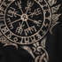 Herren Tank-Fenrir Wolf Vegvisir Wikinger Odin Schwert Runen Kompass nordische Mythologie Muscle Shirt Neverless®preview