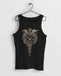 Herren Tank-Fenrir Wolf Vegvisir Wikinger Odin Schwert Runen Kompass nordische Mythologie Muscle Shirt Neverless®preview