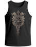 Herren Tank-Fenrir Wolf Vegvisir Wikinger Odin Schwert Runen Kompass nordische Mythologie Muscle Shirt Neverless®preview