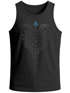 Herren Tank-Fenrir Wolf Vegvisir Wikinger Odin Schwert Runen Kompass nordische Mythologie Muscle Shirt Neverless®preview