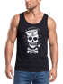 Herren Tank Top A smooth sea never made skilled Sailor Skull Totenkopf Neverlesspreview