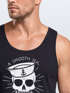 Herren Tank Top A smooth sea never made skilled Sailor Skull Totenkopf Neverlesspreview