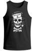 Herren Tank Top A smooth sea never made skilled Sailor Skull Totenkopf Neverlesspreview