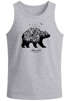 Herren Tank-Top Abenteuer Bär Berge Wald Bear Mountains Adventure Muskelshirt Muscle Shirt Neverless®preview