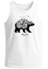 Herren Tank-Top Abenteuer Bär Berge Wald Bear Mountains Adventure Muskelshirt Muscle Shirt Neverless®preview