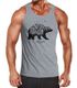 Herren Tank-Top Abenteuer Bär Berge Wald Bear Mountains Adventure Muskelshirt Muscle Shirt Neverless®preview