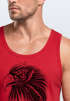 Herren Tank-Top Adler Aufdruck Neverless®preview