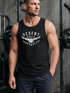 Herren Tank-Top Adler Aufschrift Desert Eagle Assault Muskelshirt Muscle Shirt Neverless®preview