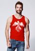 Herren Tank-Top Adler Motiv Print Aufdruck Ethno Aztec Eagle Fashion Streetstyle Muskelshirt Muscle Shirt Neverless®preview