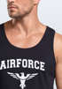 Herren Tank-Top Airforce US Army Adler Militär Muskelshirt Muscle Shirt Neverless®preview