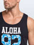 Herren Tank Top Aloha Hawaii Summer Palm Leafs Neverless®preview