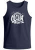 Herren Tank-Top Aloha Wellen Surfing Sommer Muskelshirt Muscle Shirt Neverless®preview