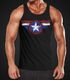 Herren Tank-Top Amerika Flagge Stern Roger Captain Muskelshirt Muscle Shirt Neverless®preview