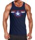 Herren Tank-Top Amerika Flagge Stern Roger Captain Muskelshirt Muscle Shirt Neverless®preview