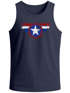 Herren Tank-Top Amerika Flagge Stern Roger Captain Muskelshirt Muscle Shirt Neverless®preview