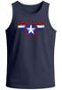 Herren Tank-Top Amerika Flagge Stern Roger Captain Muskelshirt Muscle Shirt Neverless®preview
