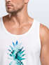 Herren Tank-Top Ananas Galaxy Galaxie Wasser Ozean Muskelshirt Muscle Shirt Neverless®preview
