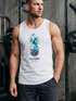 Herren Tank-Top Ananas Galaxy Galaxie Wasser Ozean Muskelshirt Muscle Shirt Neverless®preview