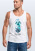 Herren Tank-Top Ananas Galaxy Galaxie Wasser Ozean Muskelshirt Muscle Shirt Neverless®preview