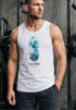 Herren Tank-Top Ananas Galaxy Galaxie Wasser Ozean Muskelshirt Muscle Shirt Neverless®preview