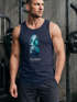 Herren Tank-Top Ananas Galaxy Galaxie Wasser Ozean Muskelshirt Muscle Shirt Neverless®preview