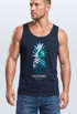 Herren Tank-Top Ananas Galaxy Galaxie Wasser Ozean Muskelshirt Muscle Shirt Neverless®preview