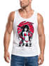 Herren Tank-Top Anime Japan Asien Schriftzeichen Samurai Schwert Muskelshirt Muscle Shirt Neverless®preview