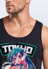 Herren Tank-Top Anime Japan Style Manga Asien Comic Schulmädchen Muskelshirt Muscle Shirt Neverless®preview