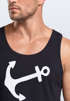 Herren Tank-Top Anker Ahoi Neverless®preview