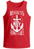 Herren Tank Top Anker Born Free Anchor Sailing Muskelshirt Slim Fit Neverless®preview