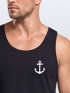 Herren Tank-Top Anker Logo Fashion Maritim Segeln Muskelshirt Sommer Fashion Neverless®preview
