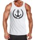 Herren Tank-Top Anker Lorbeerkranz  Aufdruck Print Motiv  Muskelshirt Muscle Shirt Neverless®preview