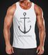 Herren Tank-Top Anker Muskelshirt Muscle Shirt Achselshirt Neverless®preview