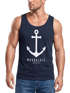 Herren Tank-Top Anker Muskelshirt Muscle Shirt Neverless®preview