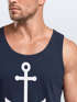 Herren Tank-Top Anker Muskelshirt Muscle Shirt Neverless®preview