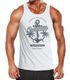 Herren Tank-Top Anker Palmen Anchor Palms Muskelshirt Muscle Shirt Slim Fit Baumwolle Neverless®preview