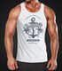 Herren Tank-Top Anker Palmen Anchor Palms Muskelshirt Muscle Shirt Slim Fit Baumwolle Neverless®preview