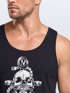 Herren Tank-Top Anker Skull Beard Totenkopf mit Bart Tau Seemann Muskelshirt Muscle Shirt Neverless®preview