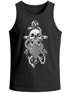 Herren Tank-Top Anker Skull Beard Totenkopf mit Bart Tau Seemann Muskelshirt Muscle Shirt Neverless®preview