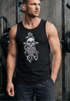 Herren Tank-Top Anker Skull Beard Totenkopf mit Bart Tau Seemann Muskelshirt Muscle Shirt Neverless®preview