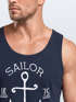 Herren Tank-Top Anker Spirit Vintage Segeln Vintage Muskelshirt Muscle Shirt Neverless®preview