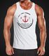 Herren Tank-Top Anker Vintage Wasser Muskelshirt Muscle Shirt Neverless®preview