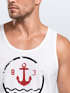 Herren Tank-Top Anker Vintage Wasser Muskelshirt Muscle Shirt Neverless®preview