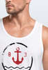 Herren Tank-Top Anker Vintage Wasser Muskelshirt Muscle Shirt Neverless®preview
