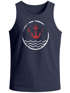 Herren Tank-Top Anker Vintage Wasser Muskelshirt Muscle Shirt Neverless®preview
