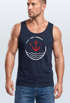 Herren Tank-Top Anker Vintage Wasser Muskelshirt Muscle Shirt Neverless®preview