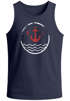 Herren Tank-Top Anker Vintage Wasser Muskelshirt Muscle Shirt Neverless®preview