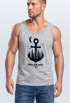 Herren Tank-Top Anker Wald Mond Vögel Adventure Vintage Muskelshirt Muscle Shirt Neverless®preview