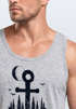 Herren Tank-Top Anker Wald Mond Vögel Adventure Vintage Muskelshirt Muscle Shirt Neverless®preview